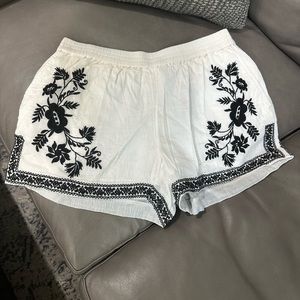 J. Crew white shorts